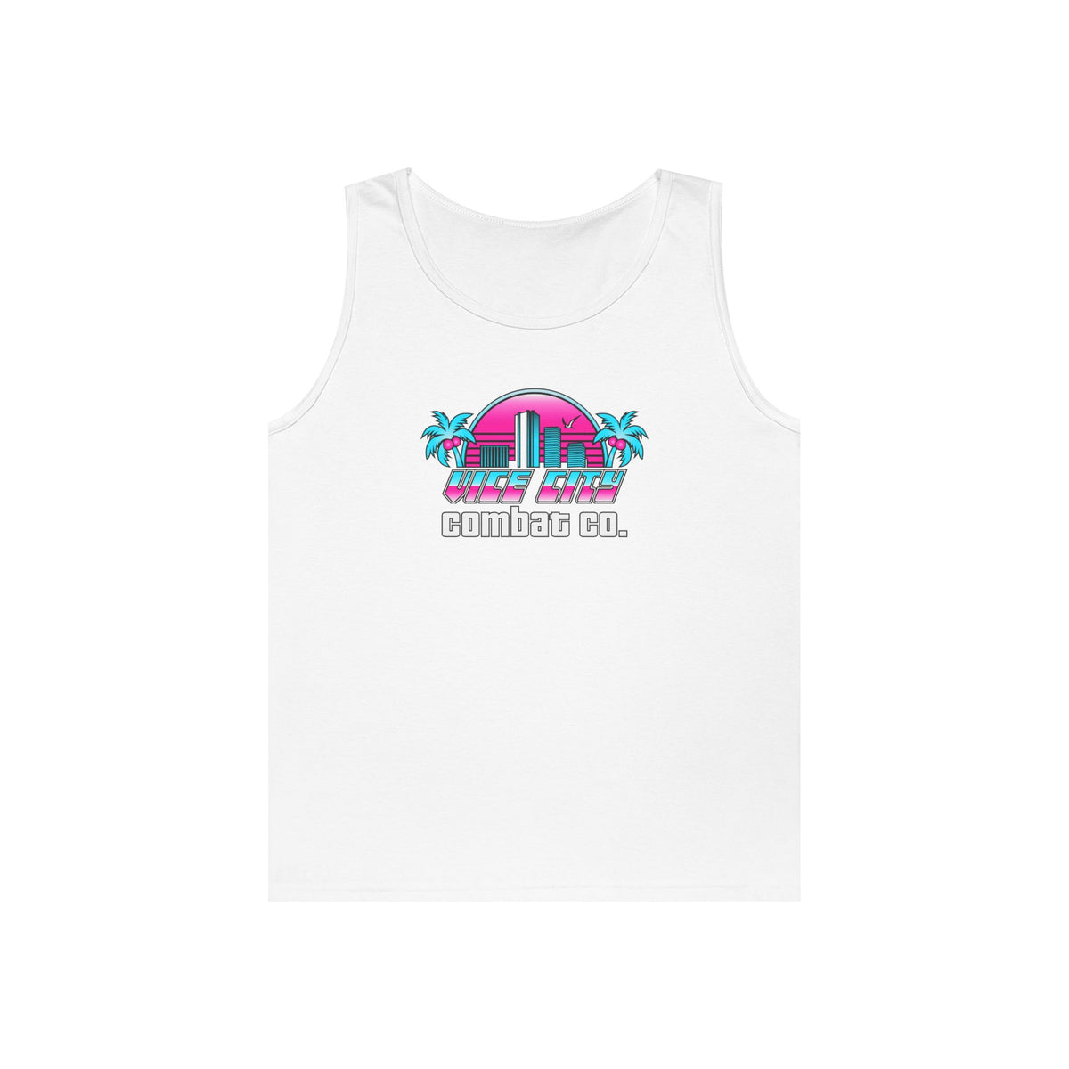Vice City Combat Co. - Mens Heavy Cotton Tank Top