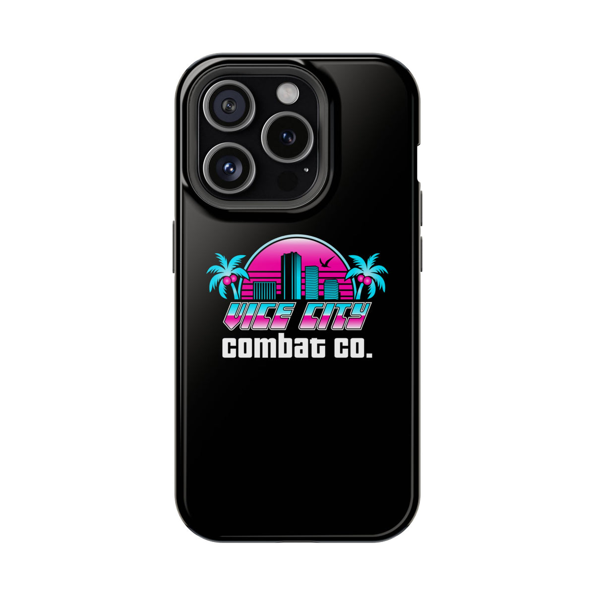 Vice City Combat Co. - Magnetic Impact-Resistant iPhone Cases - 15, 16, and 17