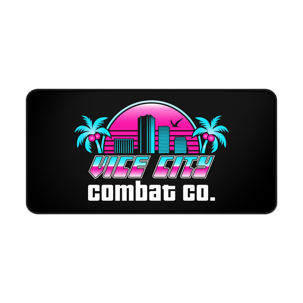 CUSTOM BJJ MMA Academy Dojo Front Desk Computer Keyboard and Mouse Mat