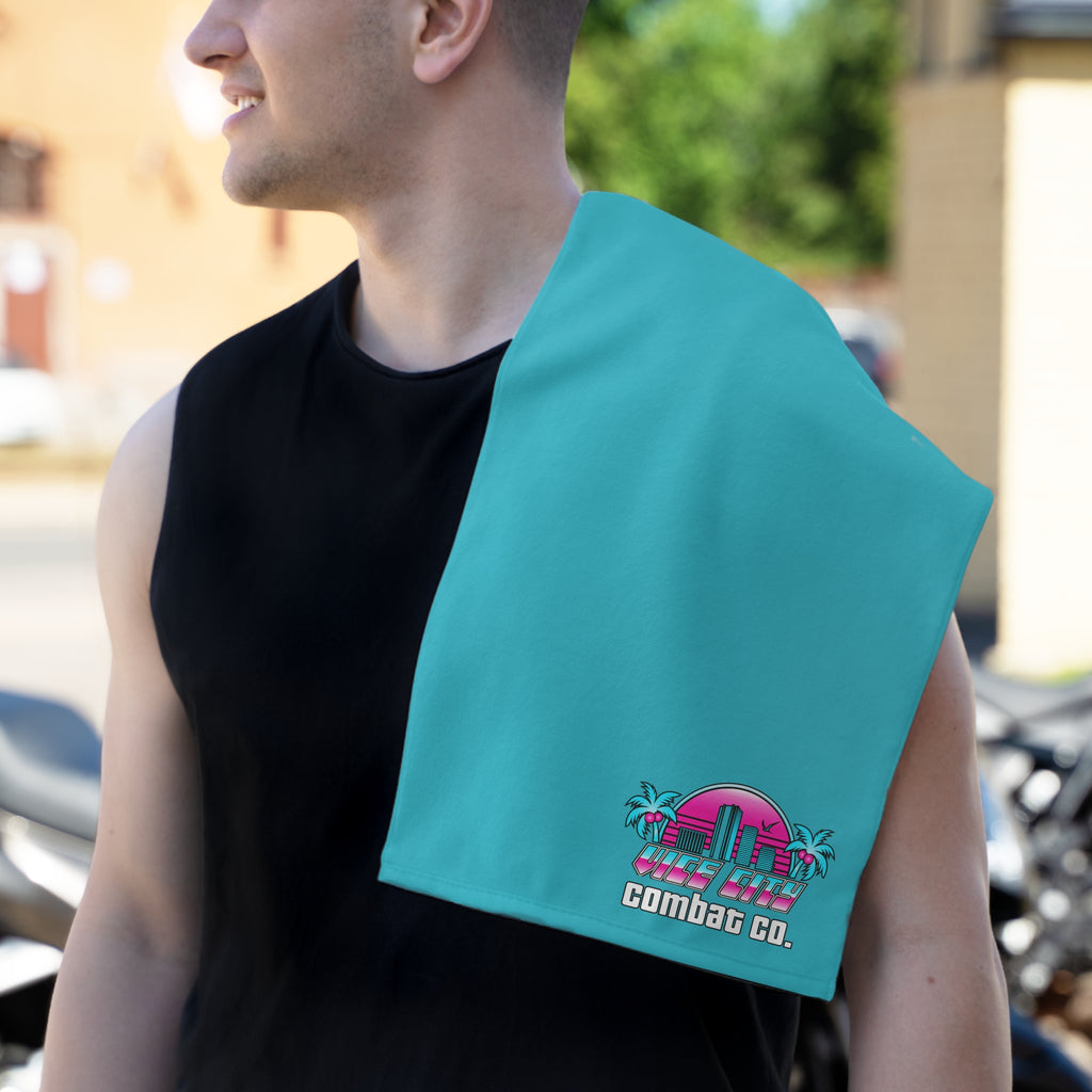 Vice City Combat Co. - Athletic Rally Towel - 11x18