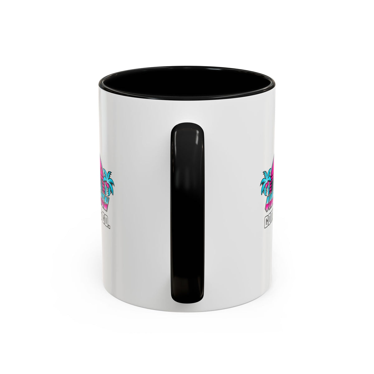 Vice City Combat Co. - Color Accent Coffee Mug - 11oz or 15oz