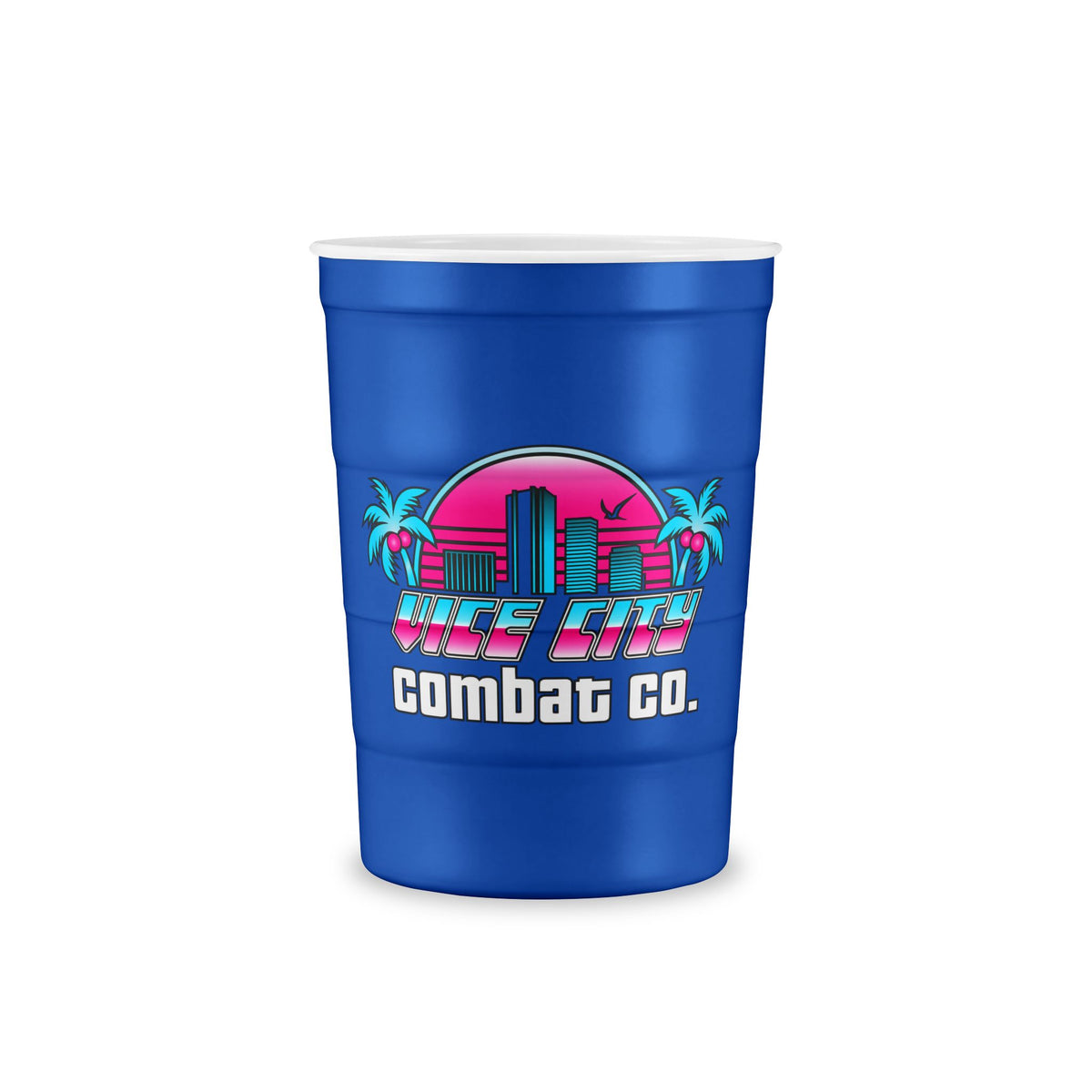 Vice City Combat Co. - Recyclable Steel Classic Party Chill-Cup™ - 16oz