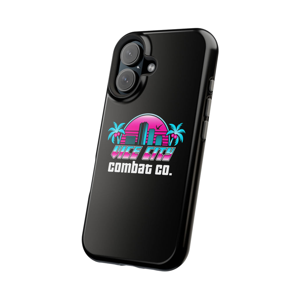 Vice City Combat Co. - Magnetic Impact-Resistant iPhone Cases - 15, 16, and 17