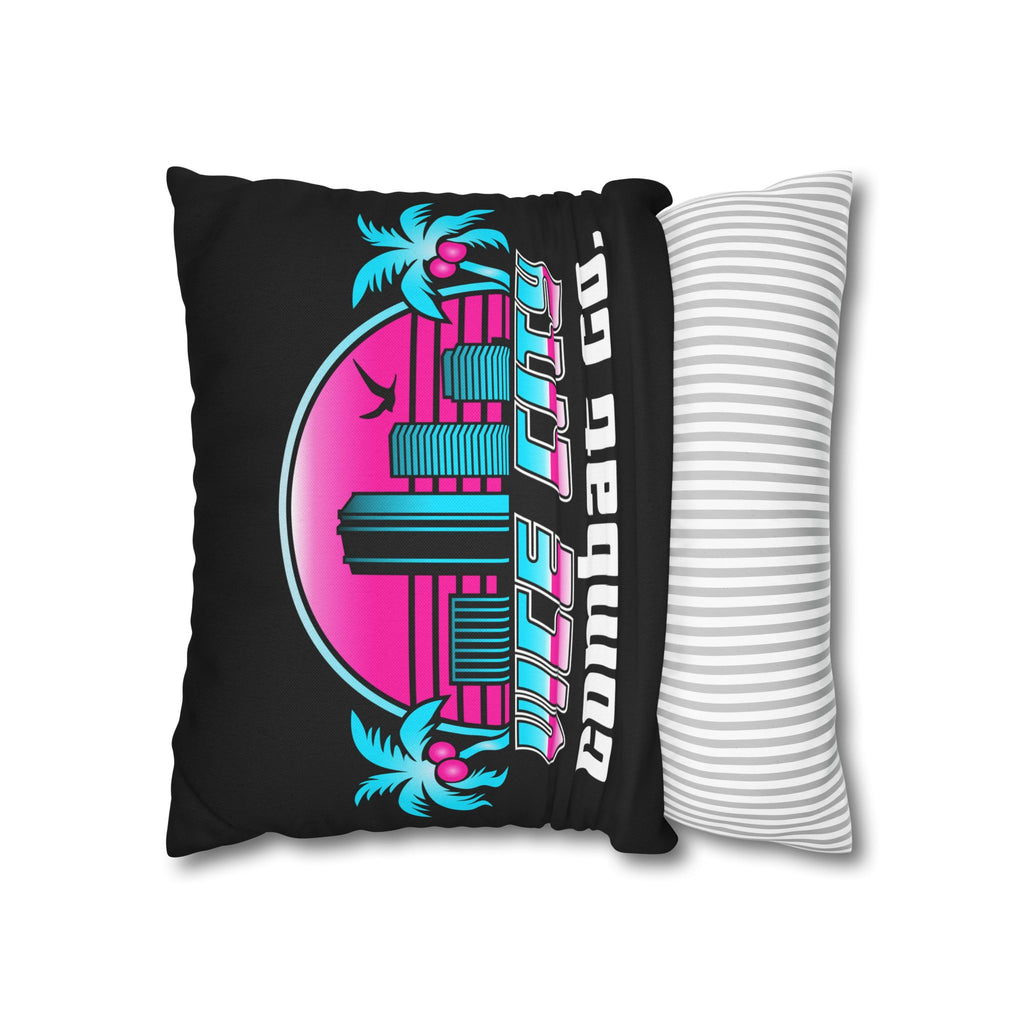 CUSTOM BJJ MMA Academy Logo Square Dojo Pillowcase - Spun Polyester - 7 Sizes