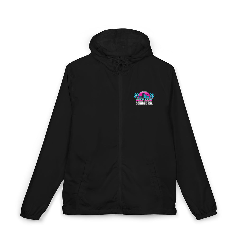 Vice City Combat Co. - Unisex Full-Zip Windbreaker Jacket