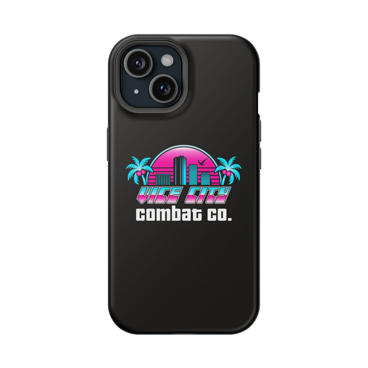Vice City Combat Co. - Magnetic Impact-Resistant iPhone Cases - 15, 16, and 17