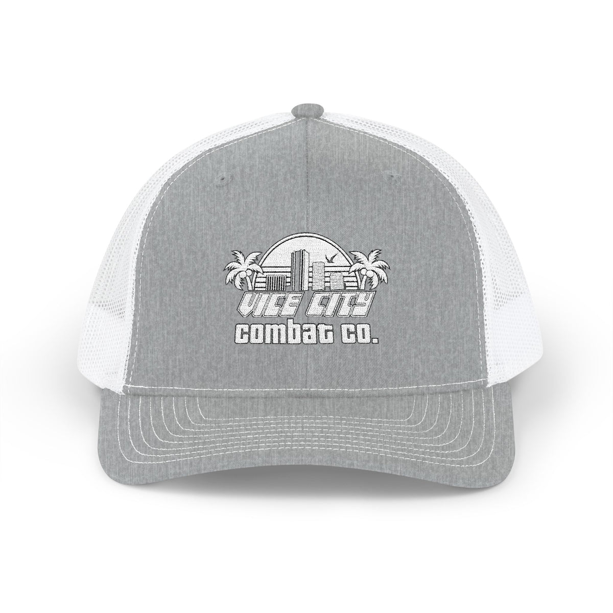 Vice City Combat Co. - Embroidered Adjustable Snapback Trucker Cap