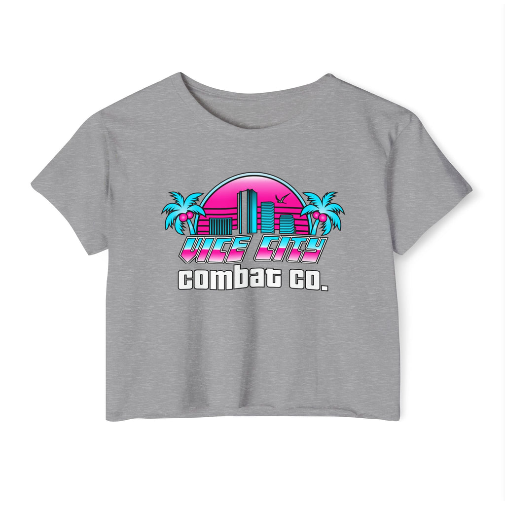 Vice City Combat Co. - Women's Festival Crop Top Shirt
