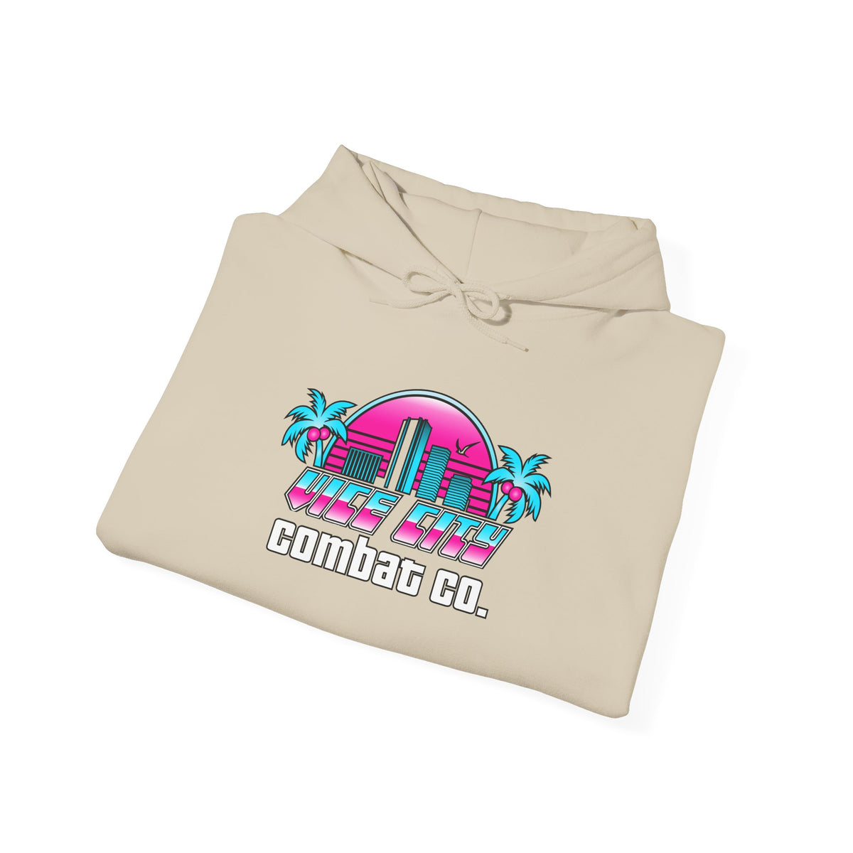 Vice City Combat Co. - Unisex Heavy Blend™ Hooded Sweatshirt