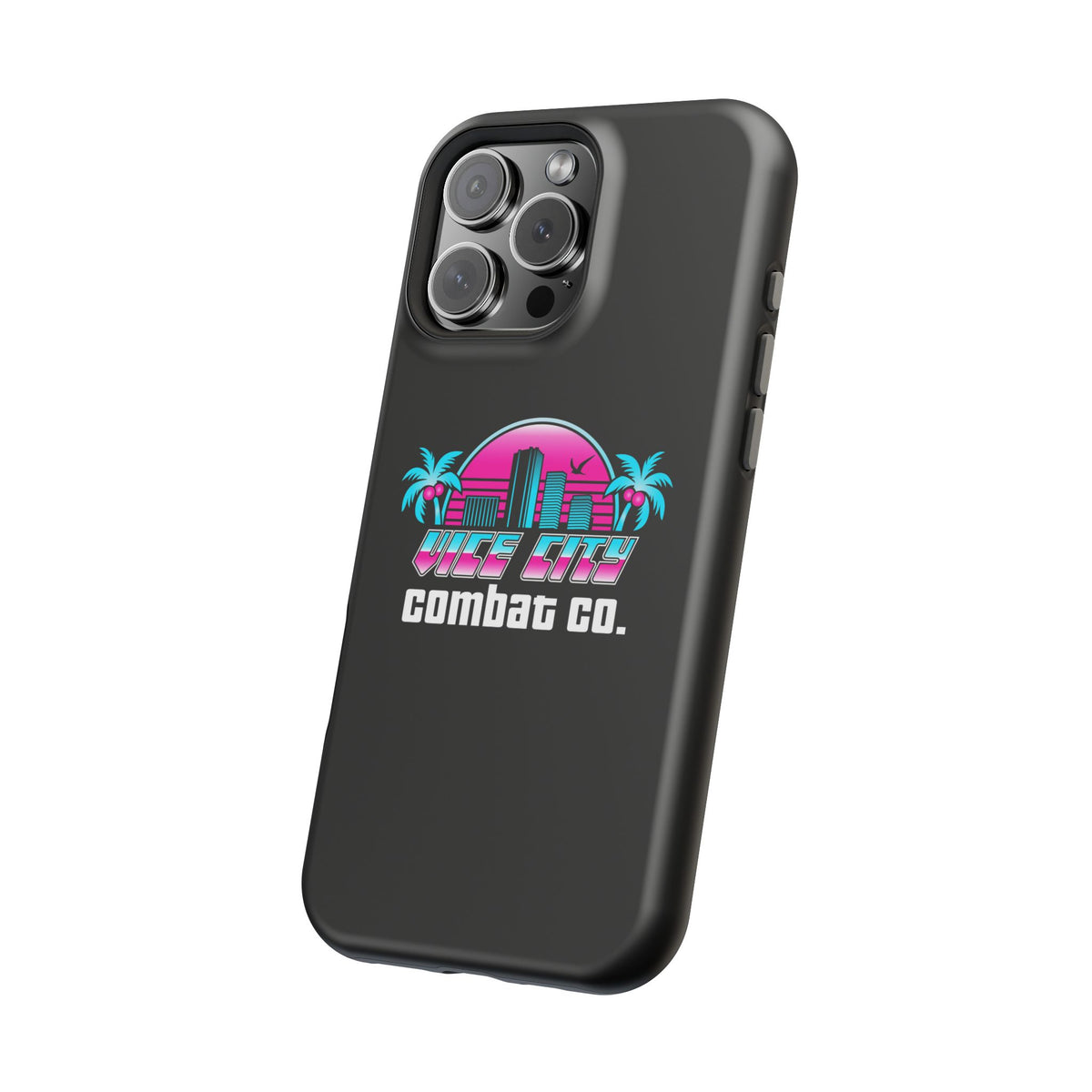 Vice City Combat Co. - Magnetic Impact-Resistant iPhone Cases - 15, 16, and 17