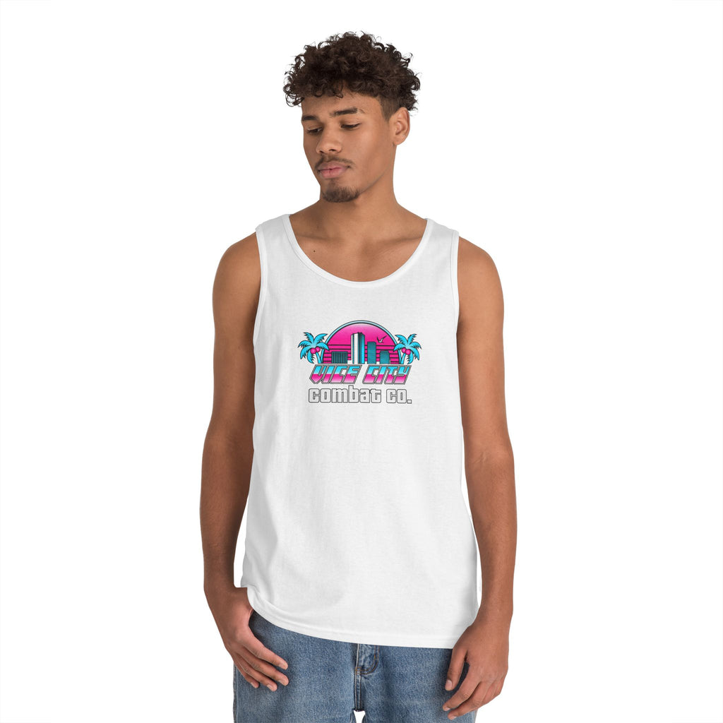 Vice City Combat Co. - Mens Heavy Cotton Tank Top