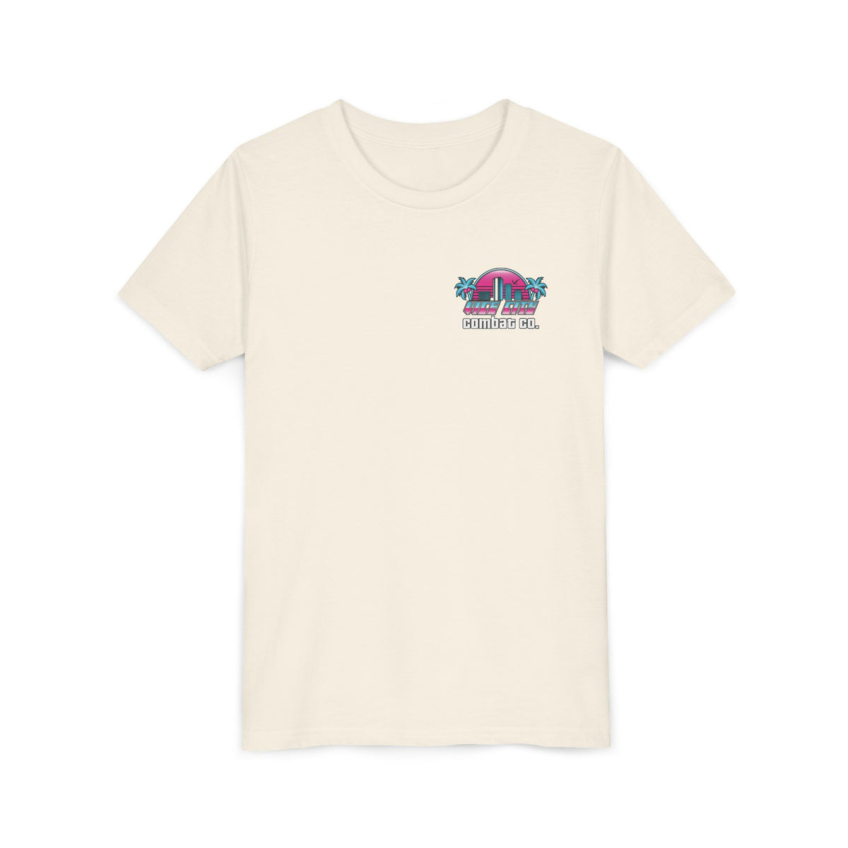 Vice City Combat Co. - Youth Short Sleeve Ring-Spun Cotton T-Shirt - Bella+Canvas