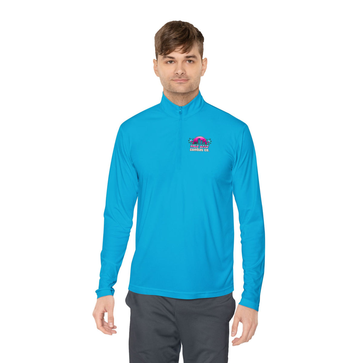 Vice City Combat Co. - Men's Performance Posicharge® Quarter-Zip Pullover