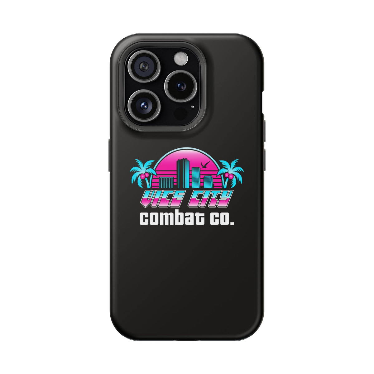 Vice City Combat Co. - Magnetic Impact-Resistant iPhone Cases - 15, 16, and 17