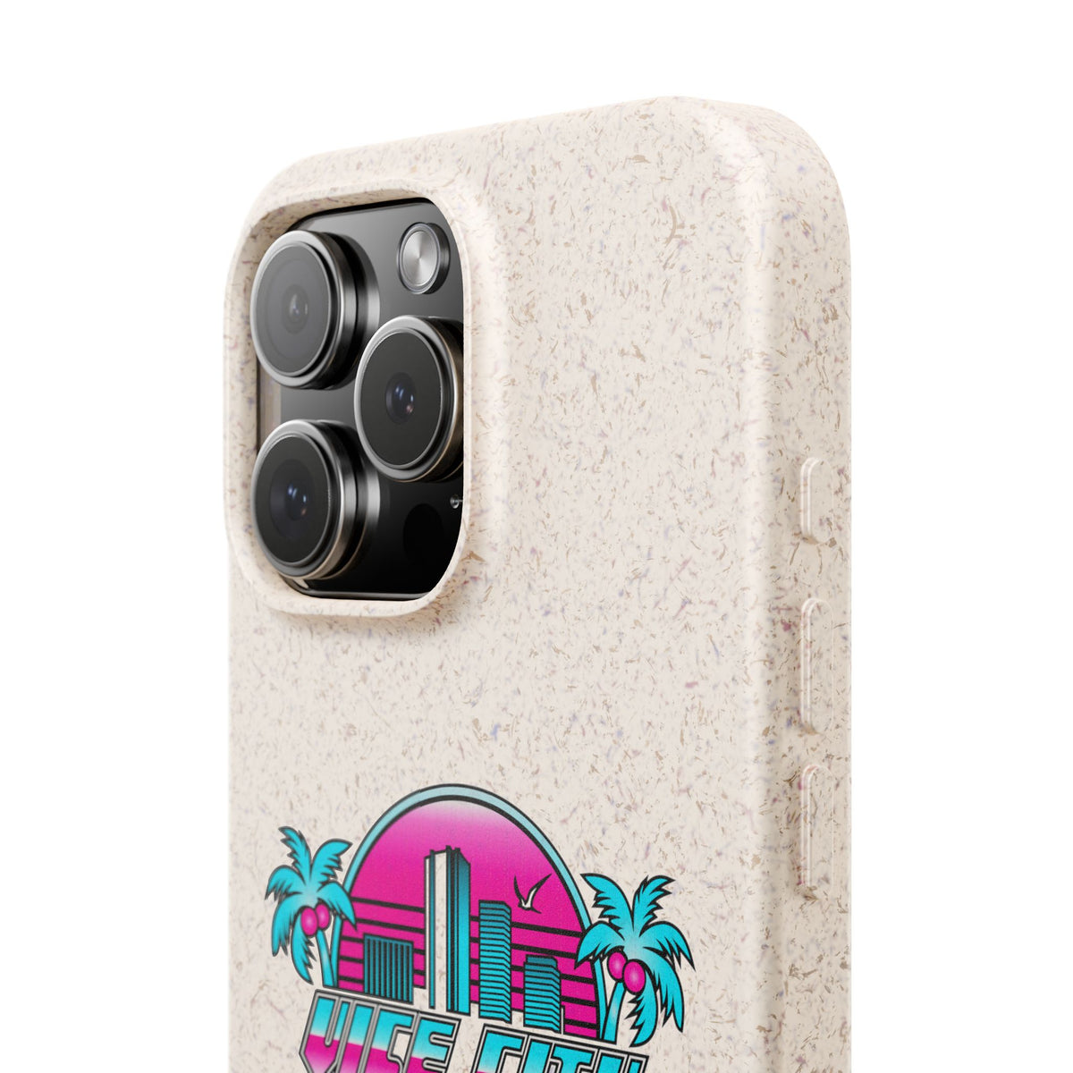 Vice City Combat Co. - Eco-Friendly Biodegradable iPhone Cases - 15, 16, and 17 Models