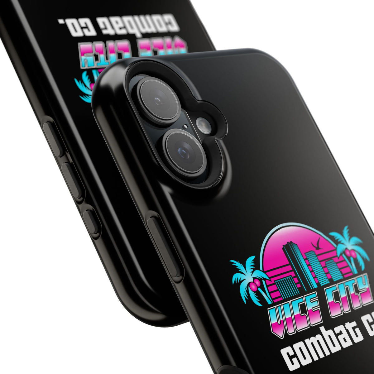 Vice City Combat Co. - Magnetic Impact-Resistant iPhone Cases - 15, 16, and 17