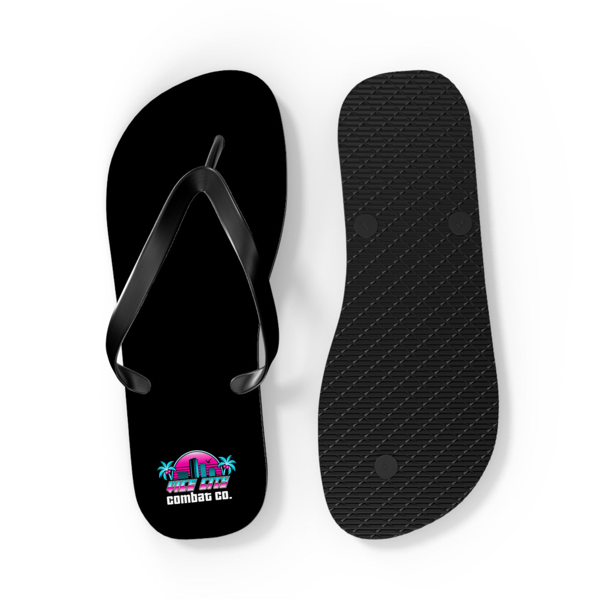 Vice City Combat Co. - Unisex Flip Flop Thong Sandals