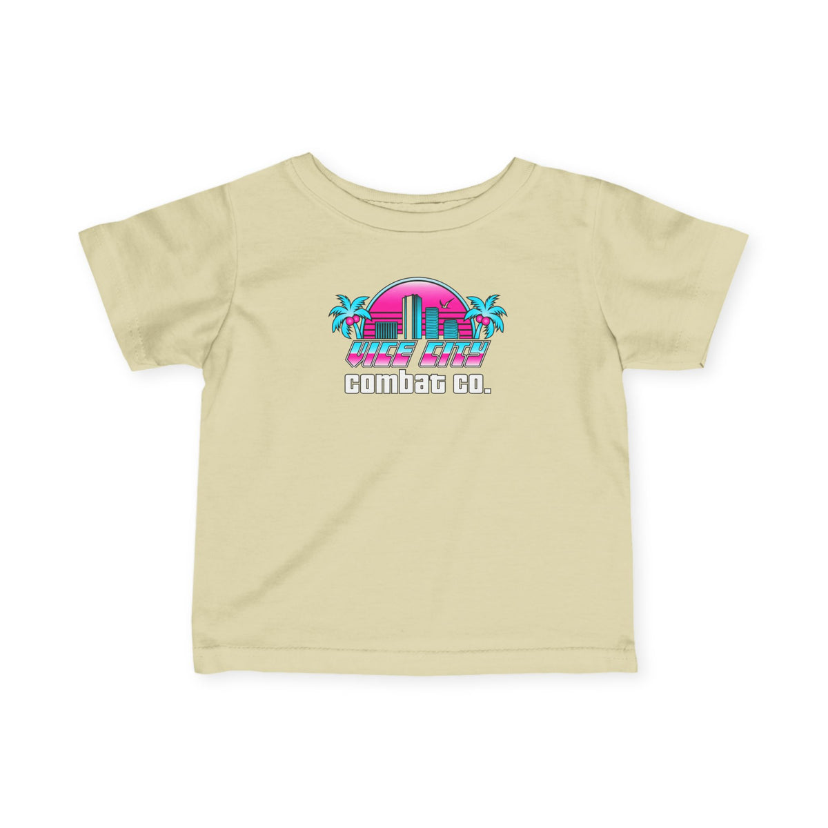 Vice City Combat Co. - Infant Fine Ring-Spun Cotton Jersey Tee for BABIES - Rabbit Skins