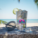 Vice City Combat Co. - Sunsplash Acrylic Tumbler with Straw, 16oz - 4 Colors