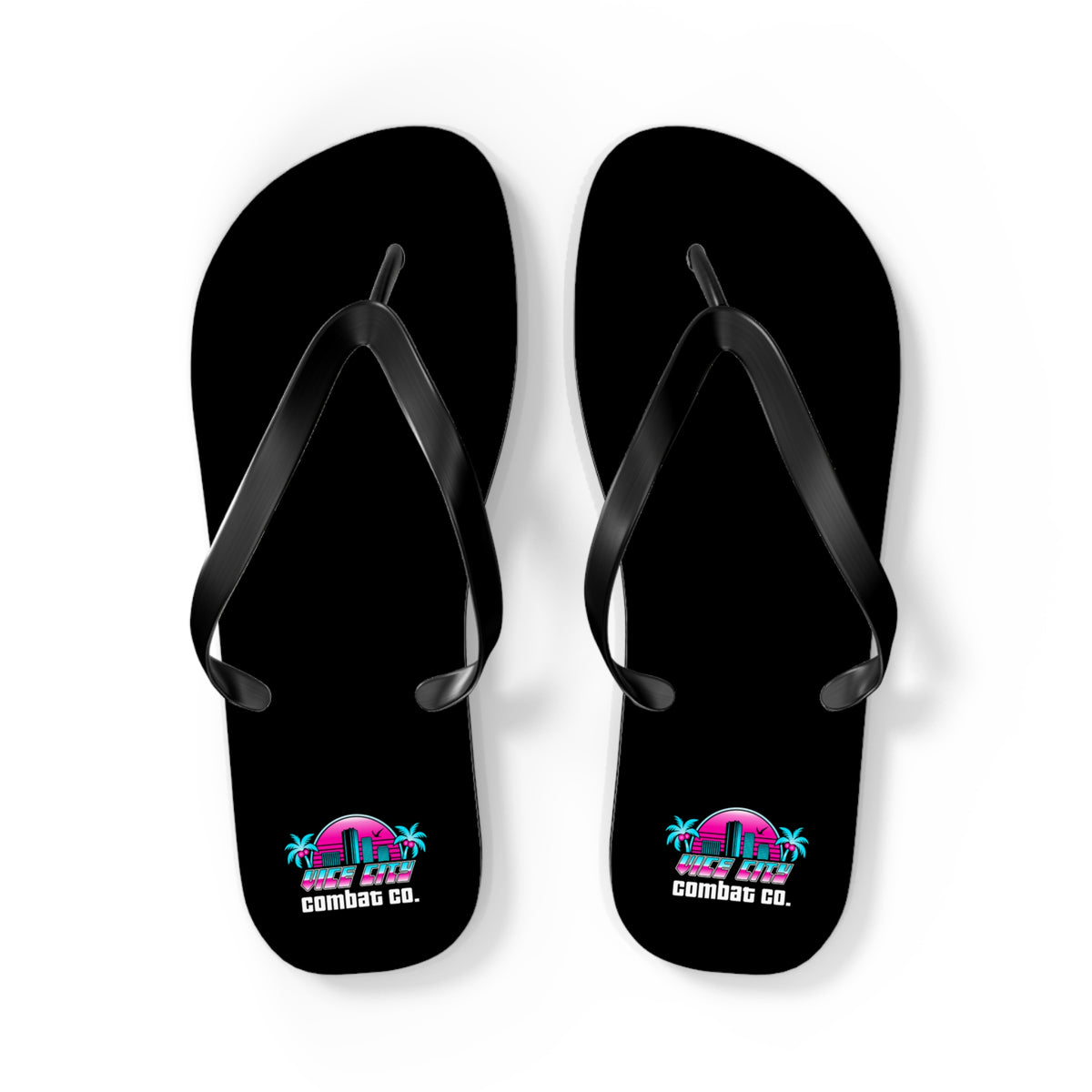 Vice City Combat Co. - Unisex Flip Flop Thong Sandals