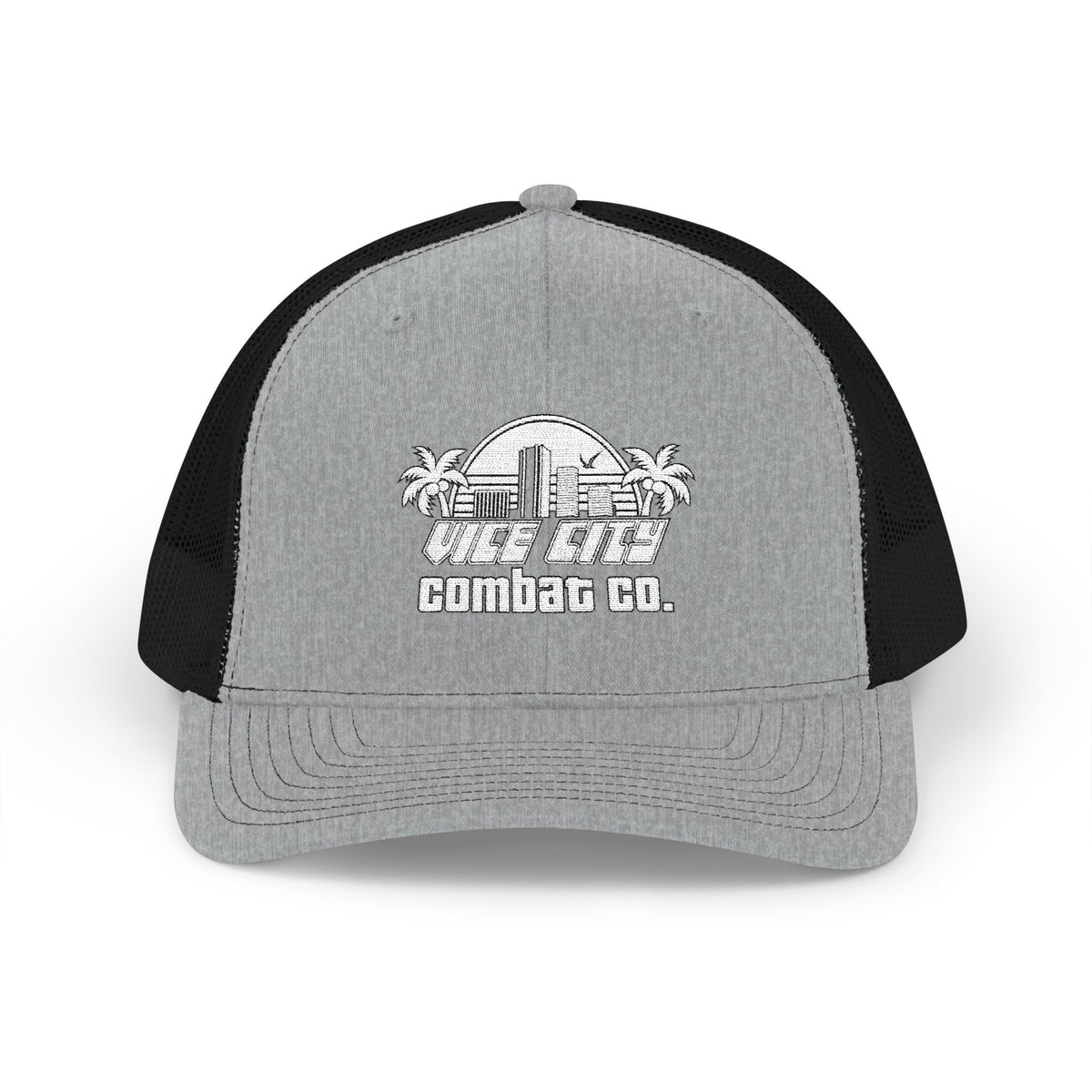 Vice City Combat Co. - Embroidered Adjustable Snapback Trucker Cap