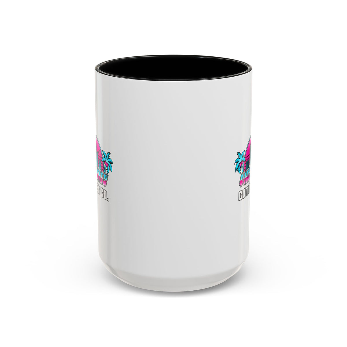 Vice City Combat Co. - Color Accent Coffee Mug - 11oz or 15oz
