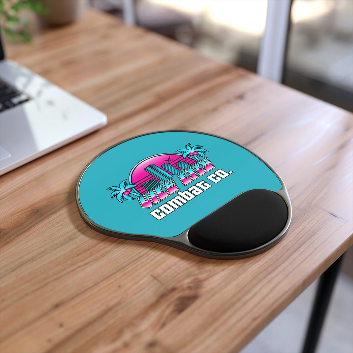 CUSTOM BJJ MMA Academy Dojo Front Desk Premium Mouse Pad With Wrist Rest