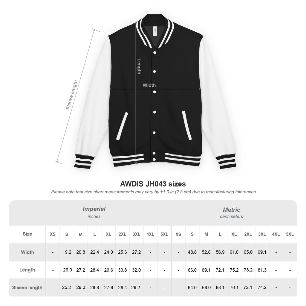 Vice City Combat Co. - Unisex Heavyweight Letterman Jacket
