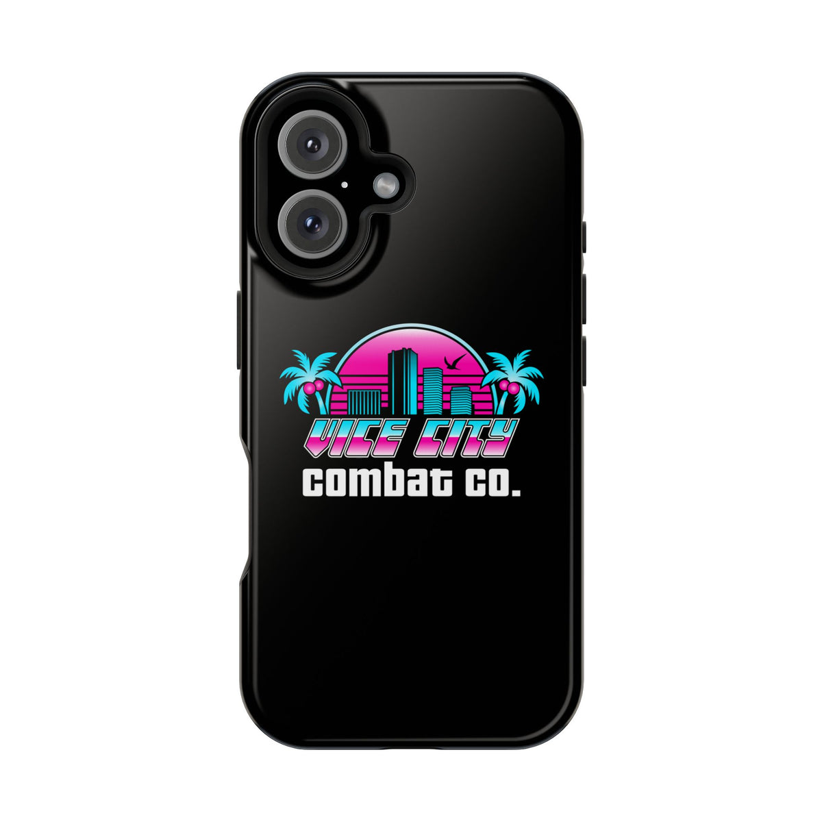 Vice City Combat Co. - Magnetic Impact-Resistant iPhone Cases - 15, 16, and 17
