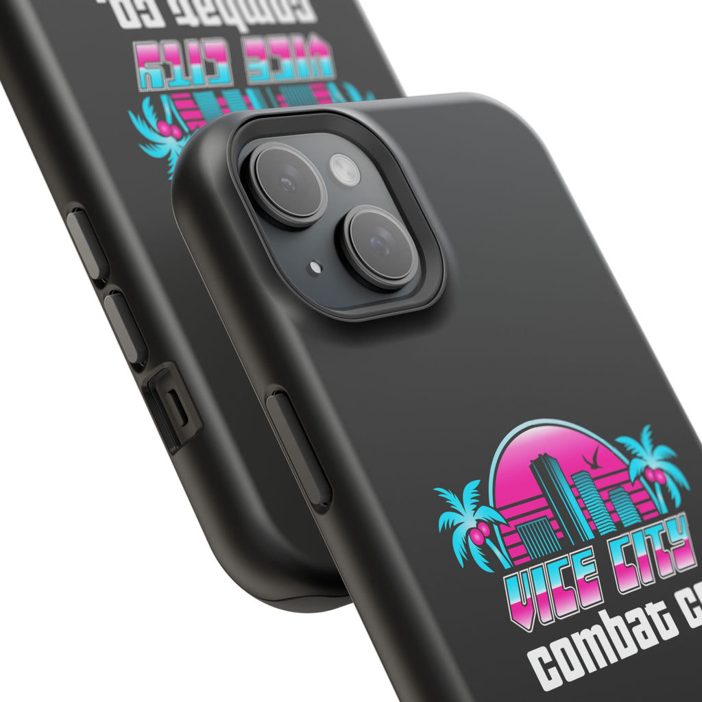 Vice City Combat Co. - Magnetic Impact-Resistant iPhone Cases - 15, 16, and 17