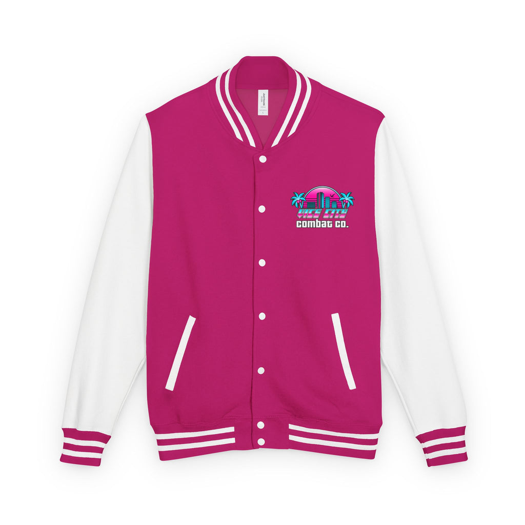 Vice City Combat Co. - Unisex Heavyweight Letterman Jacket