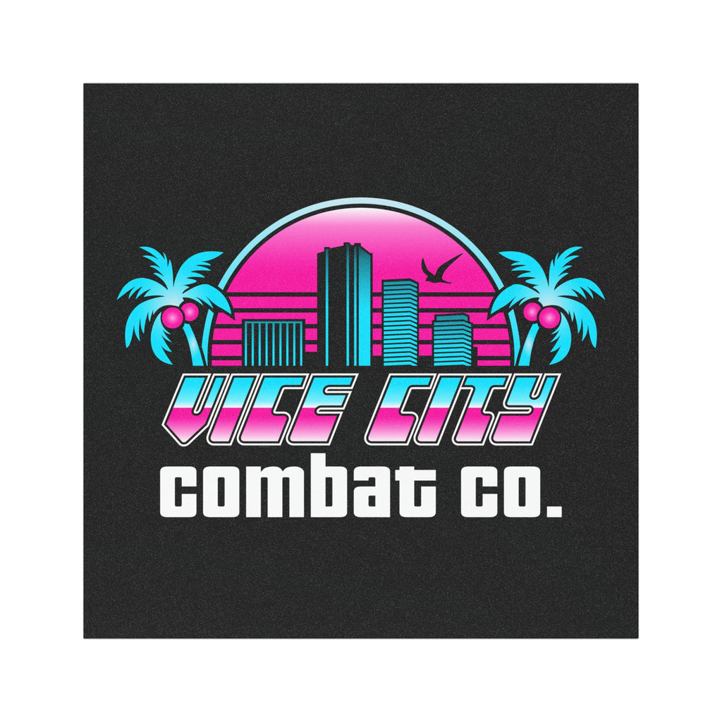 Vice City Combat Co. - All-Weather Car Magnets - 2 Sizes