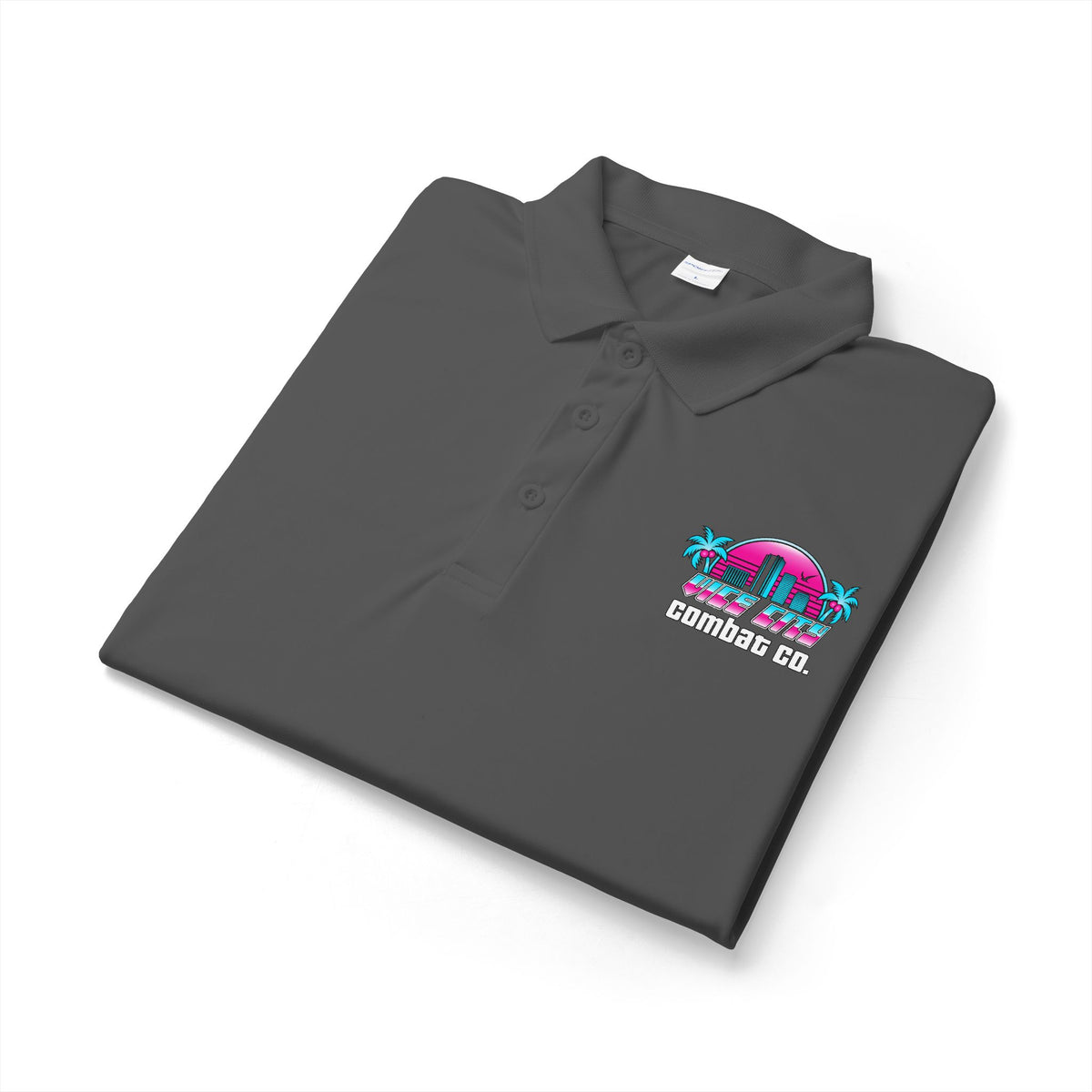 Vice City Combat Co. - Men's PosiCharge® Moisture-Wicking Polo