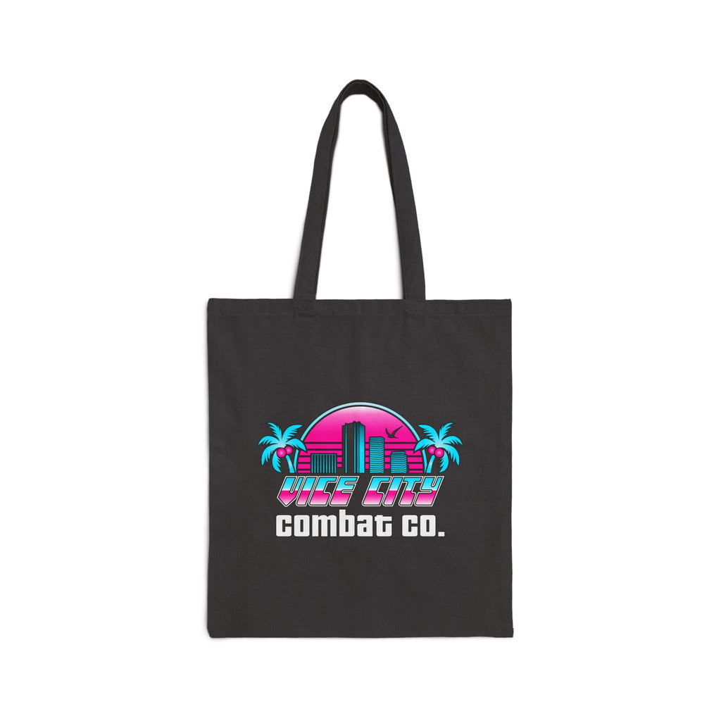 Vice City Combat Co. - Cotton Canvas Reusable Tote Bag