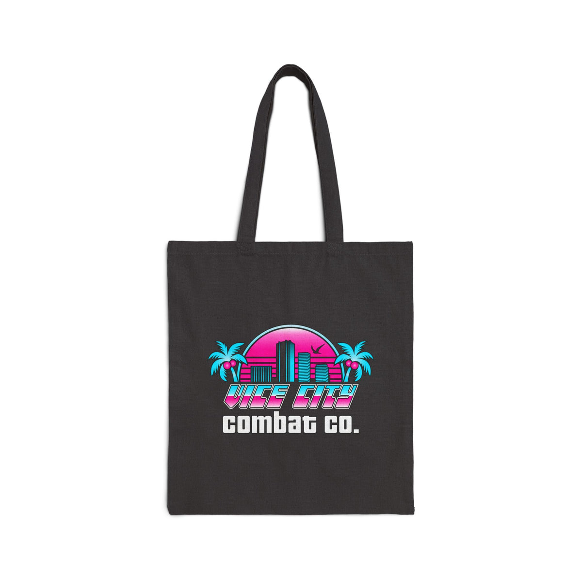 Vice City Combat Co. - Cotton Canvas Reusable Tote Bag