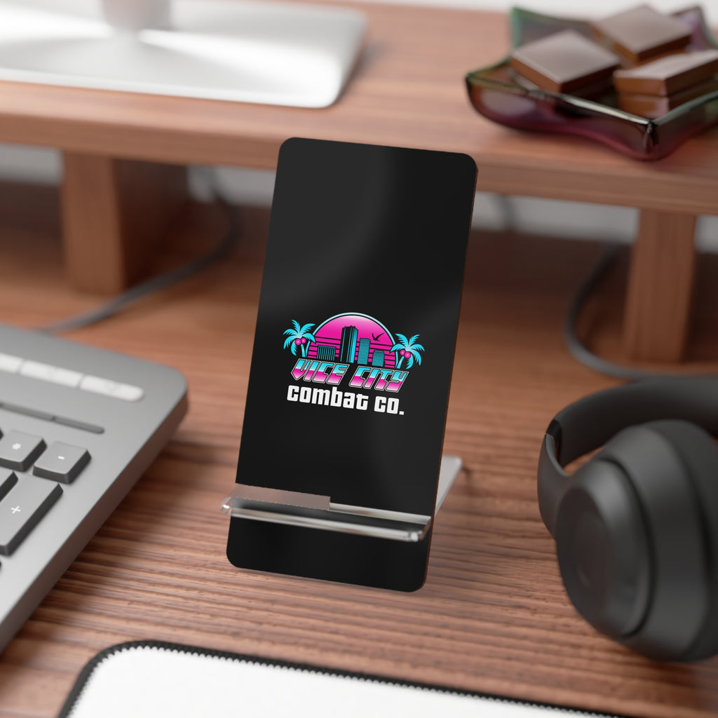 CUSTOM BJJ MMA Academy Branded Mobile Display Stand for Front Desk Smartphones Mobile Phone
