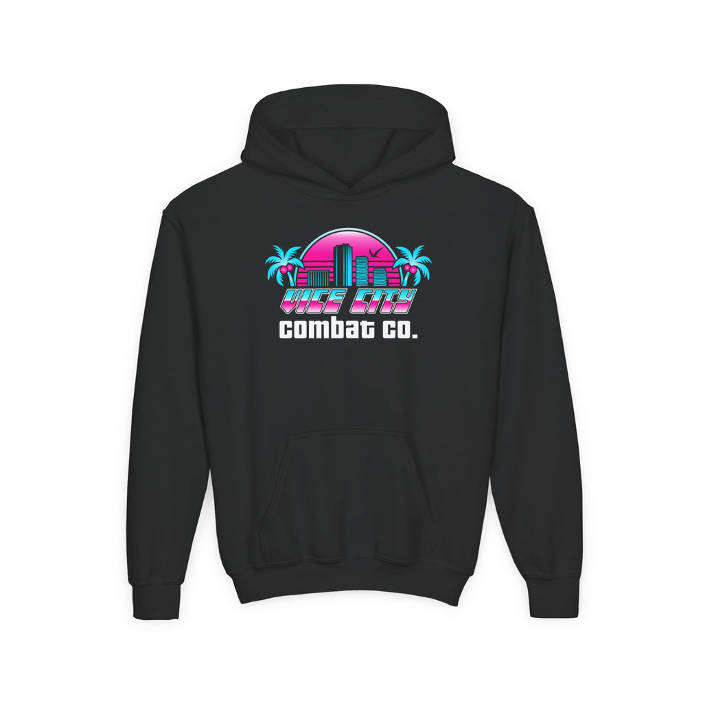Vice City Combat Co. - Youth Heavy Blend Hooded Sweatshirt