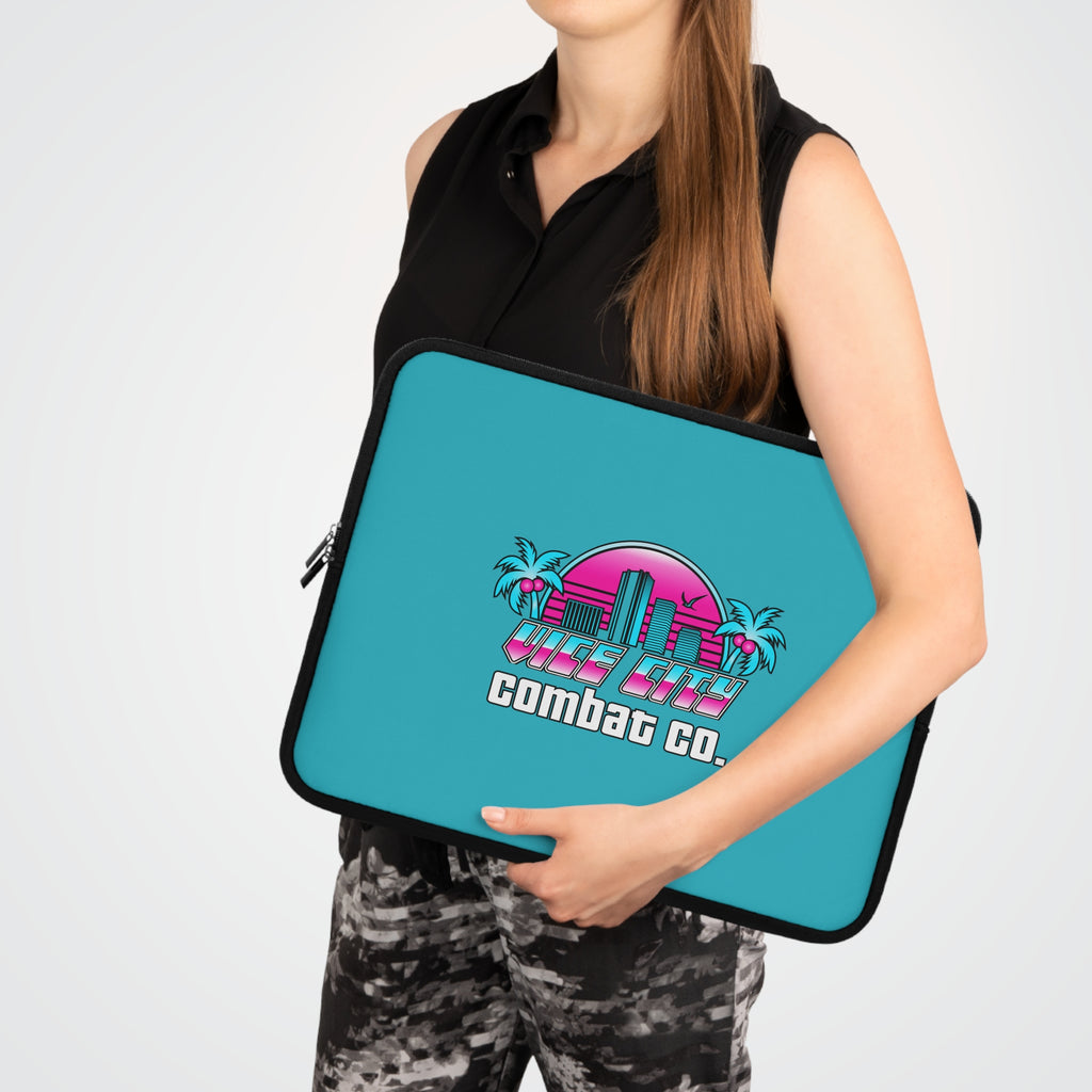 CUSTOM BJJ MMA Academy Laptop Tablet Sleeve Style Zippered Carrier