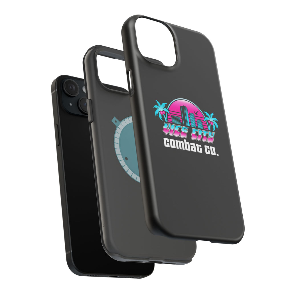 Vice City Combat Co. - Magnetic Impact-Resistant iPhone Cases - 15, 16, and 17