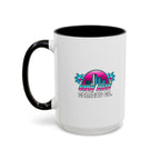 Vice City Combat Co. - Color Accent Coffee Mug - 11oz or 15oz