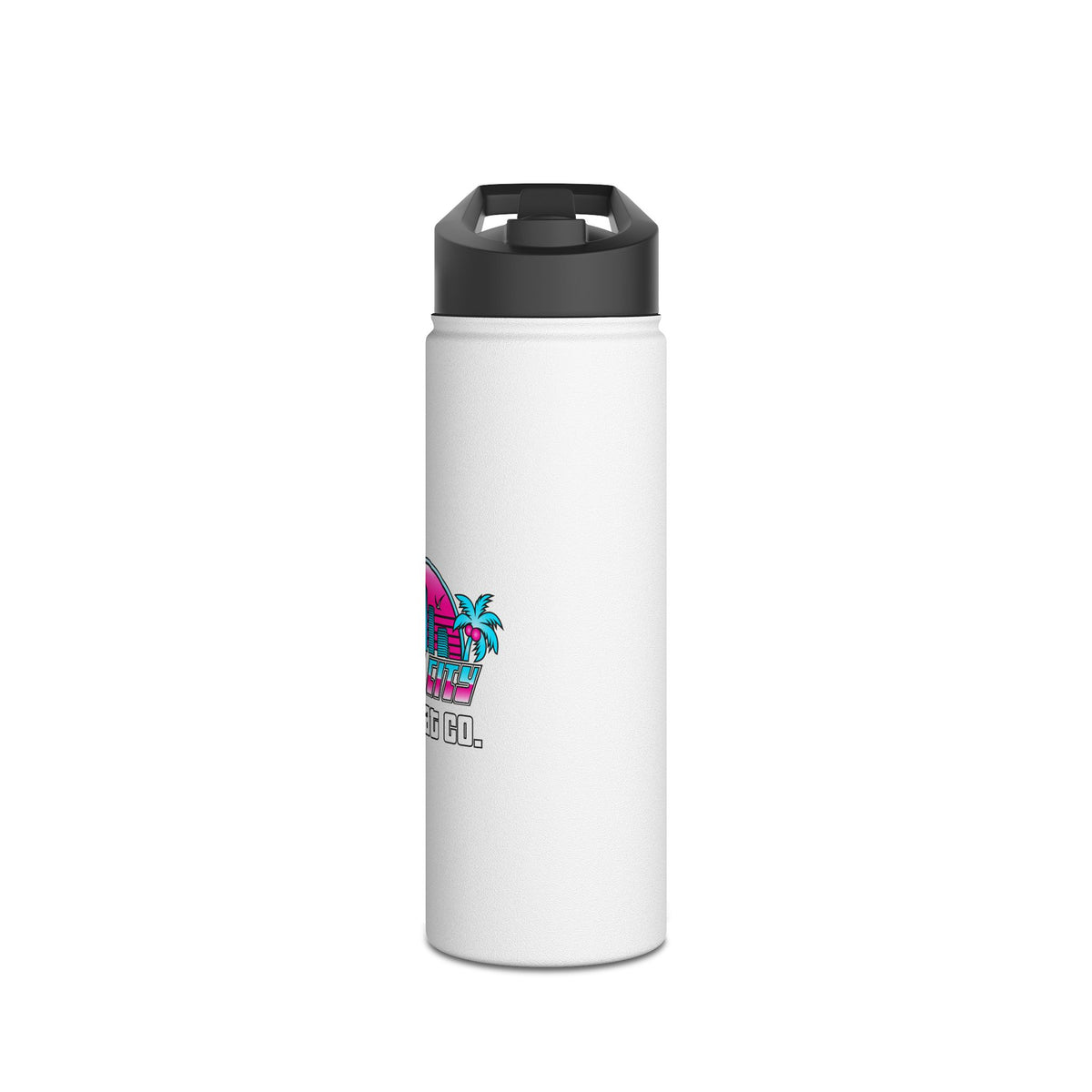 Vice City Combat Co. - Stainless Steel Water Bottle, Standard Lid - 3 Sizes