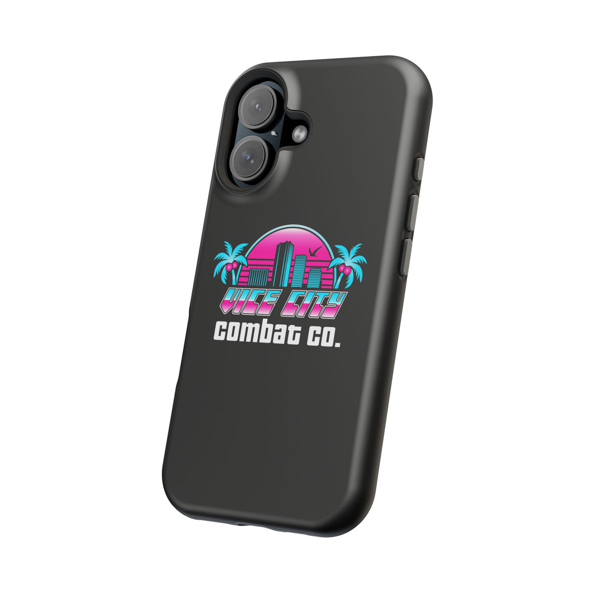 Vice City Combat Co. - Magnetic Impact-Resistant iPhone Cases - 15, 16, and 17