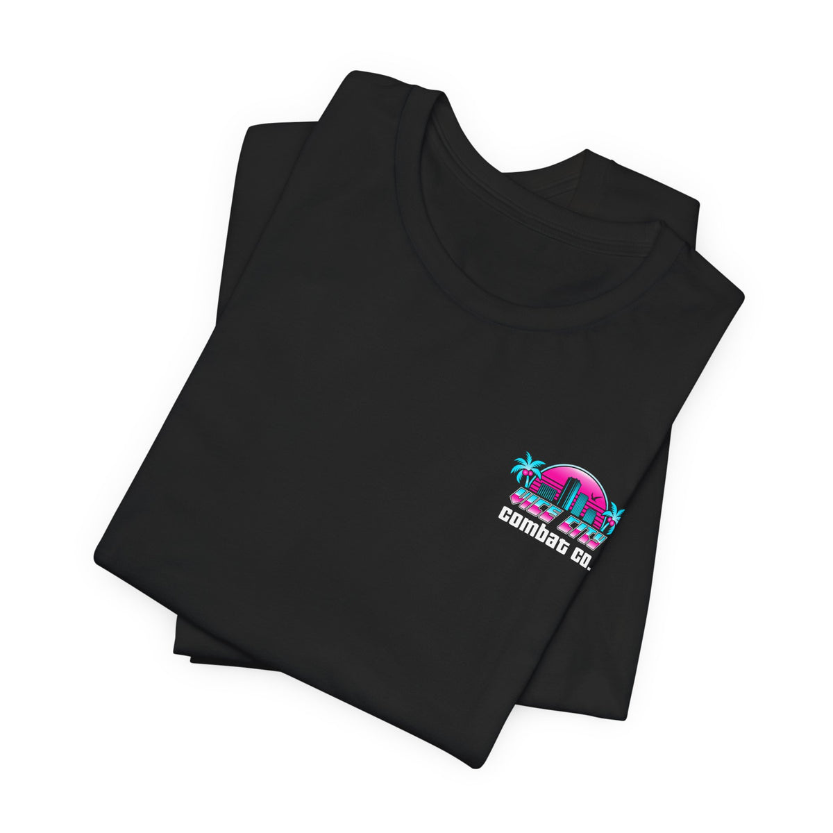 Vice City Combat Co. - Adult Short Sleeve Ring-Spun Cotton T-Shirt - Bella+Canvas
