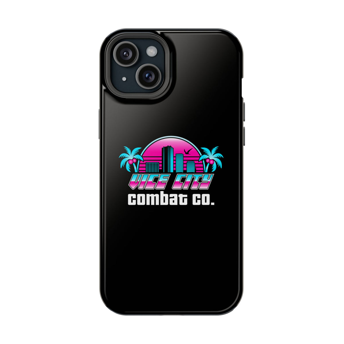 Vice City Combat Co. - Magnetic Impact-Resistant iPhone Cases - 15, 16, and 17
