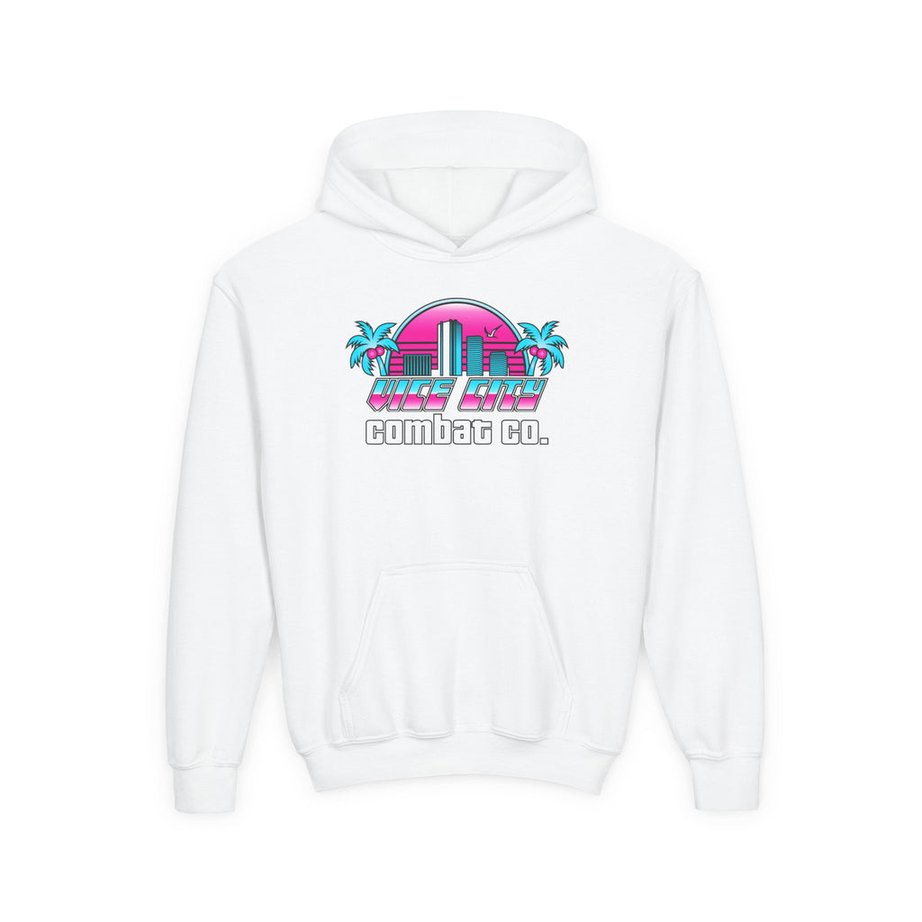 Vice City Combat Co. - Youth Heavy Blend Hooded Sweatshirt