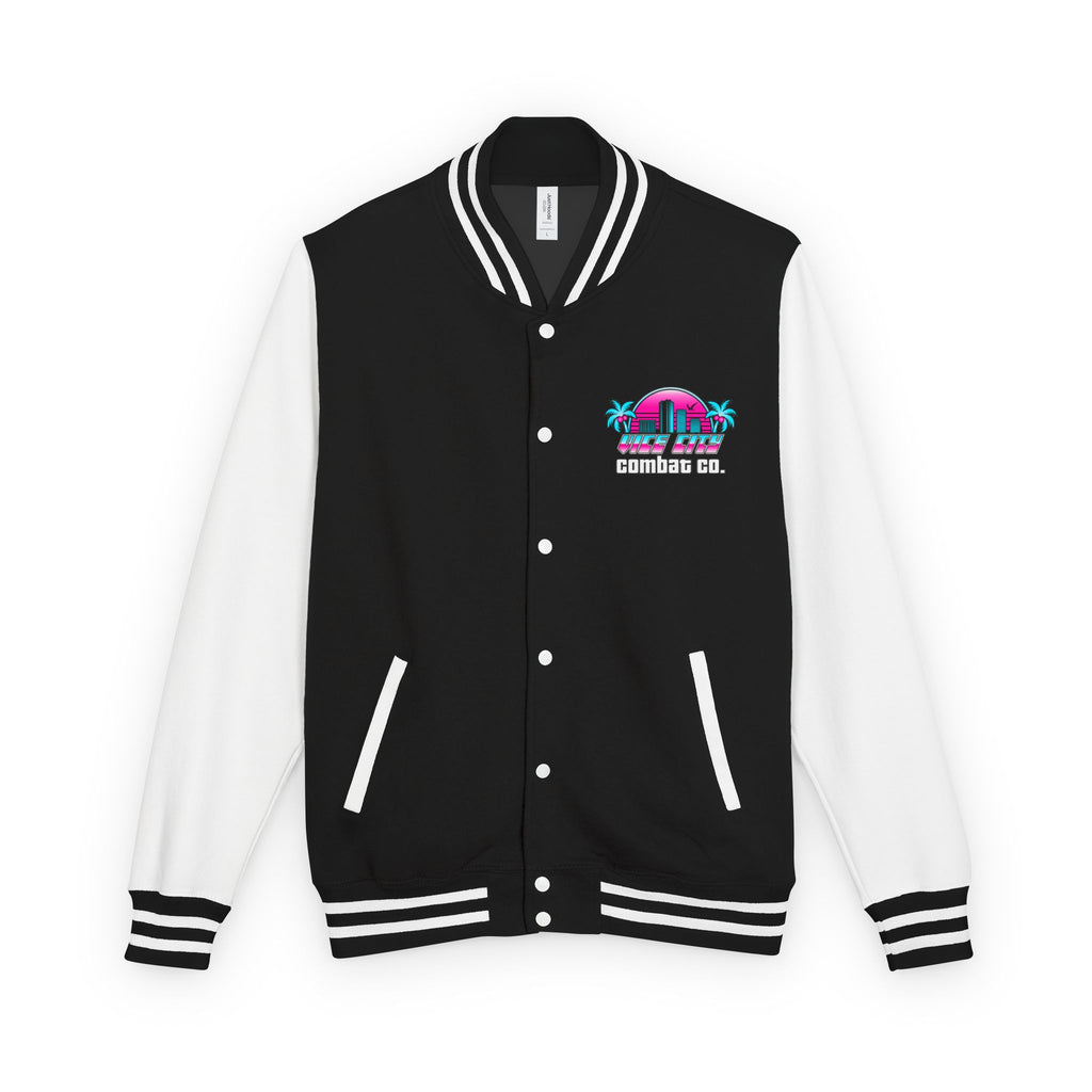 Vice City Combat Co. - Unisex Heavyweight Letterman Jacket