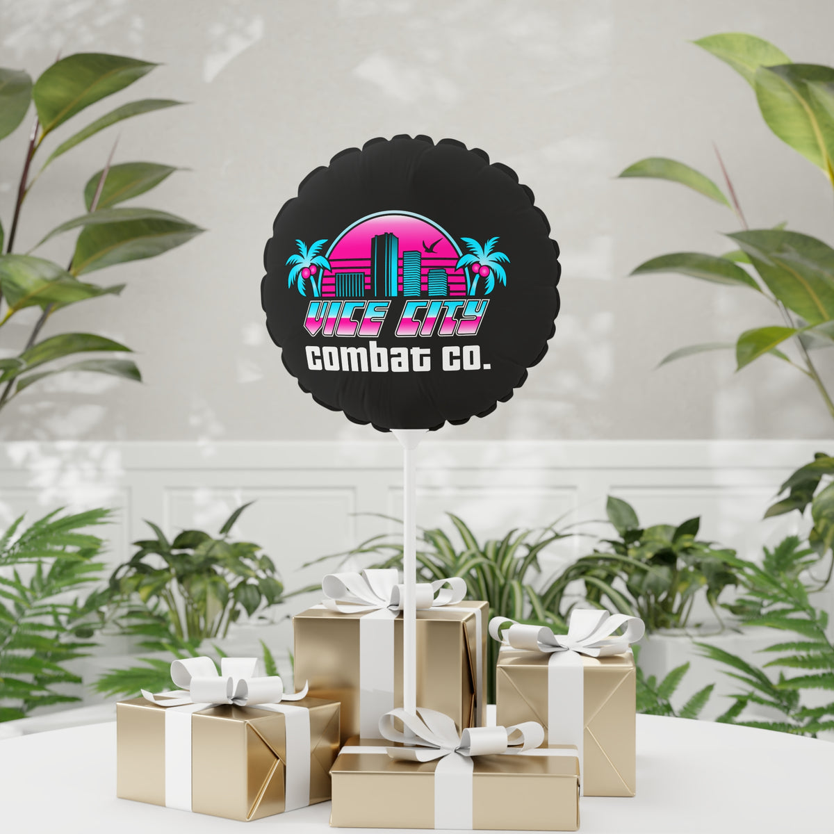 CUSTOM BJJ MMA Academy Promotion Day 11" Round Event Balloon - 2-Sided Print