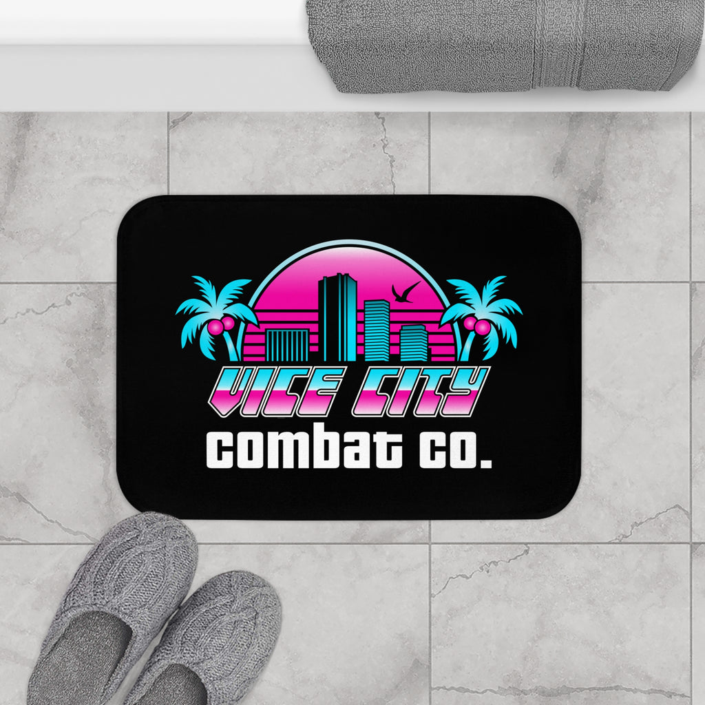 CUSTOM BJJ MMA Academy Dojo Memory Foam Anti-Slip Bathroom Floor Mat - 2 Sizes