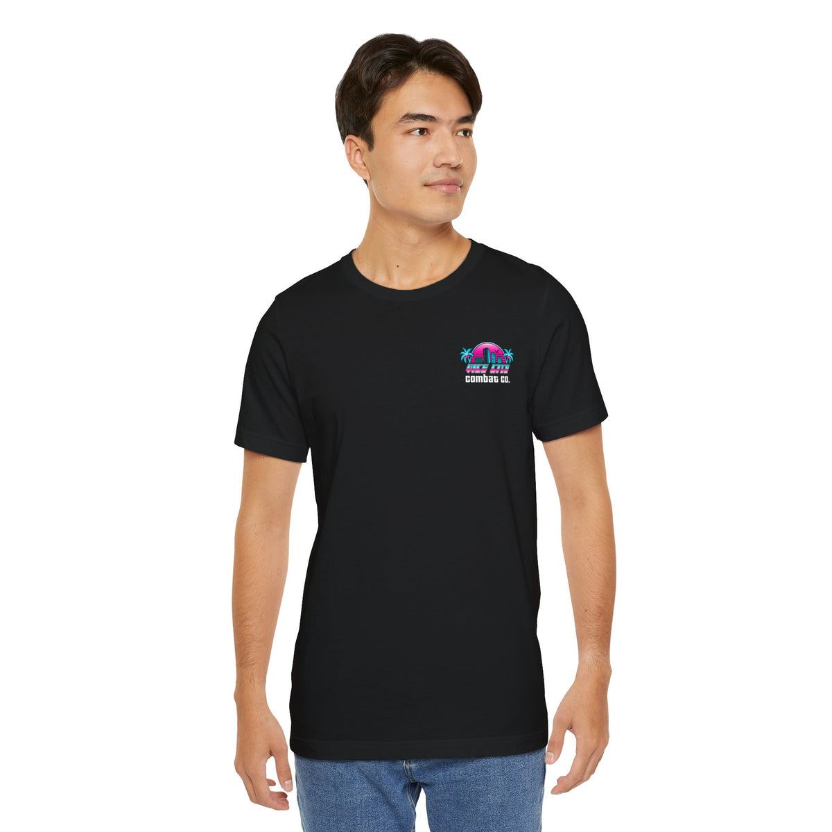 Vice City Combat Co. - Adult Short Sleeve Ring-Spun Cotton T-Shirt - Bella+Canvas