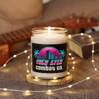 CUSTOM Label BJJ MMA Academy Logo - Scented Soy Candle for Dojo, 9oz - 9 Scent Options